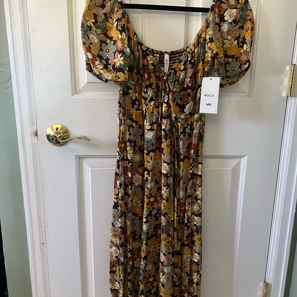 RVCA Multicolor Floral Dress